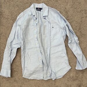 Vineyard Vines Men's Light Blue Casual Shirt